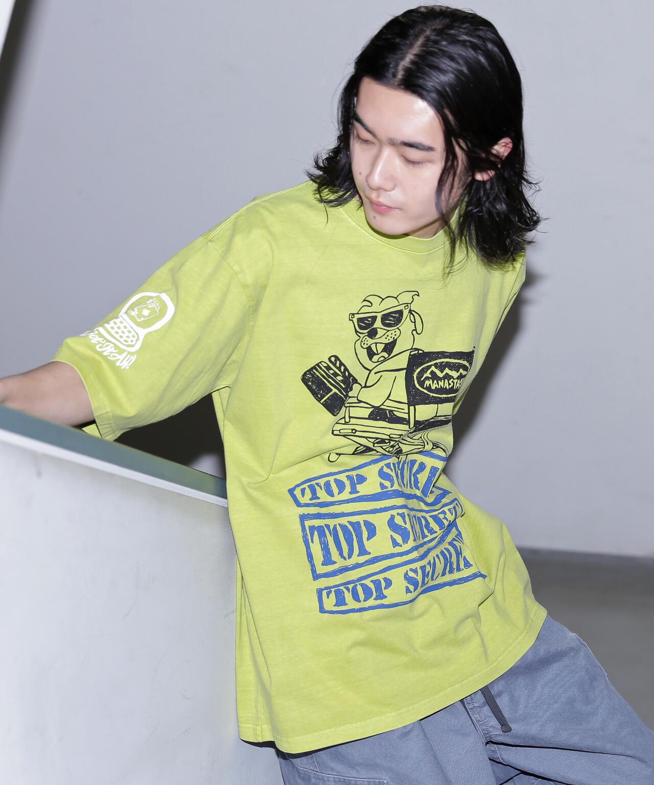MANASTASH PUMICE拼接短袖T恤