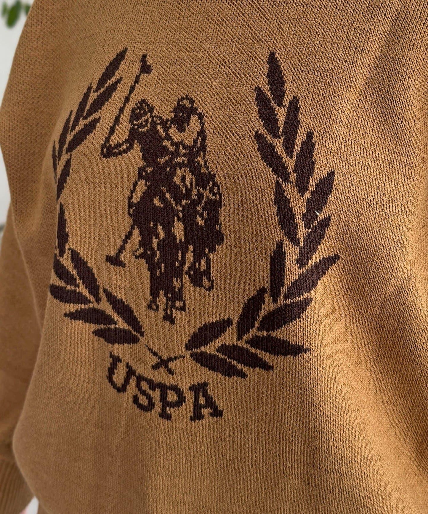 【U.S. POLO ASSN.】提花針織套頭衫
