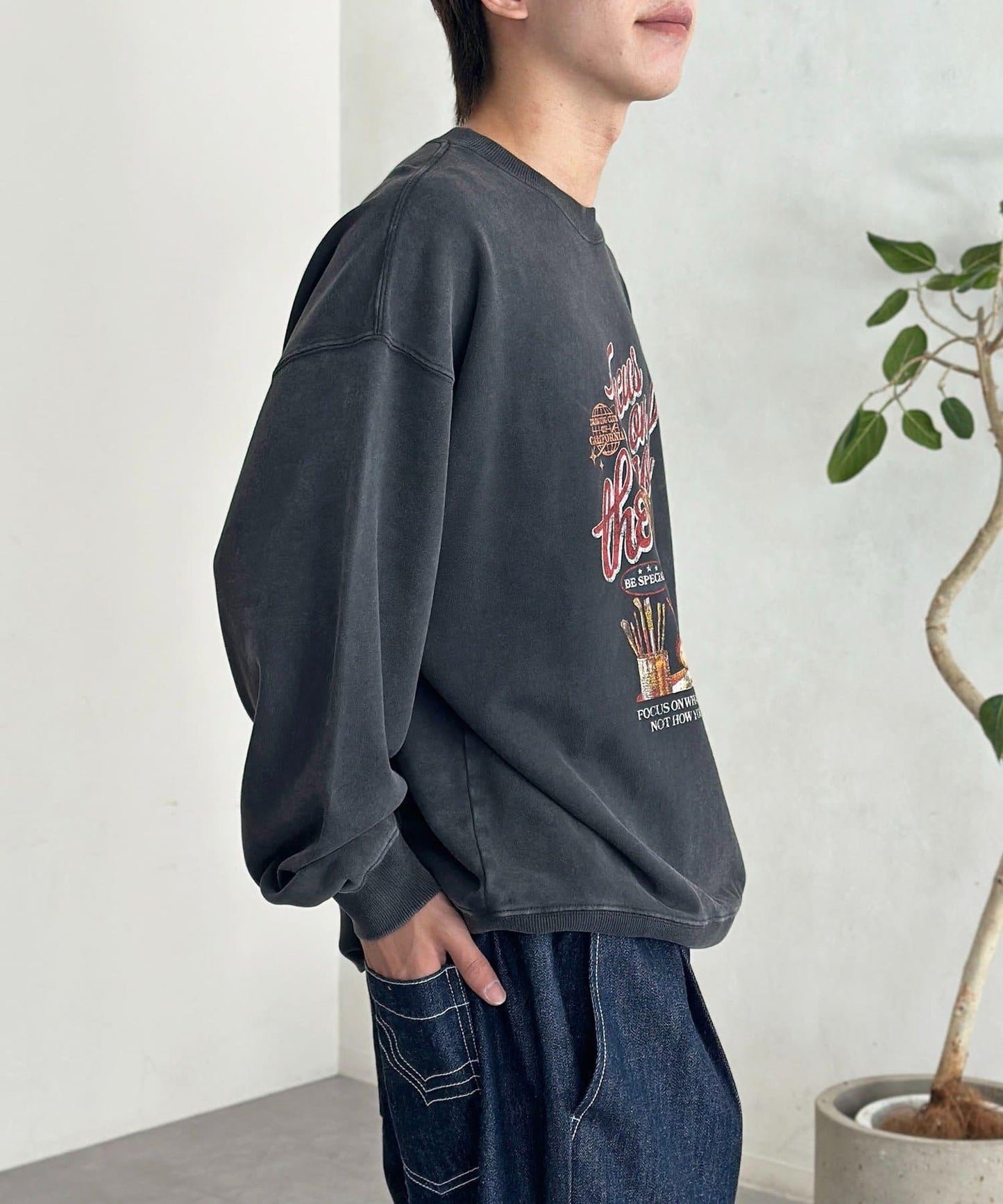 粉末工藝復古風衛衣
