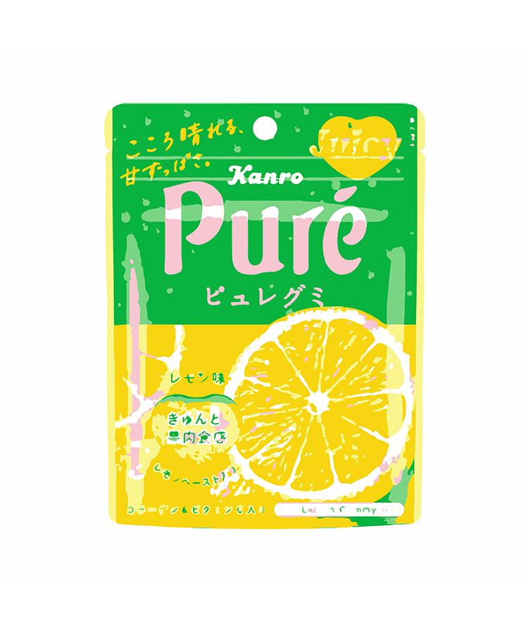 Pure果汁軟糖(檸檬味)56g