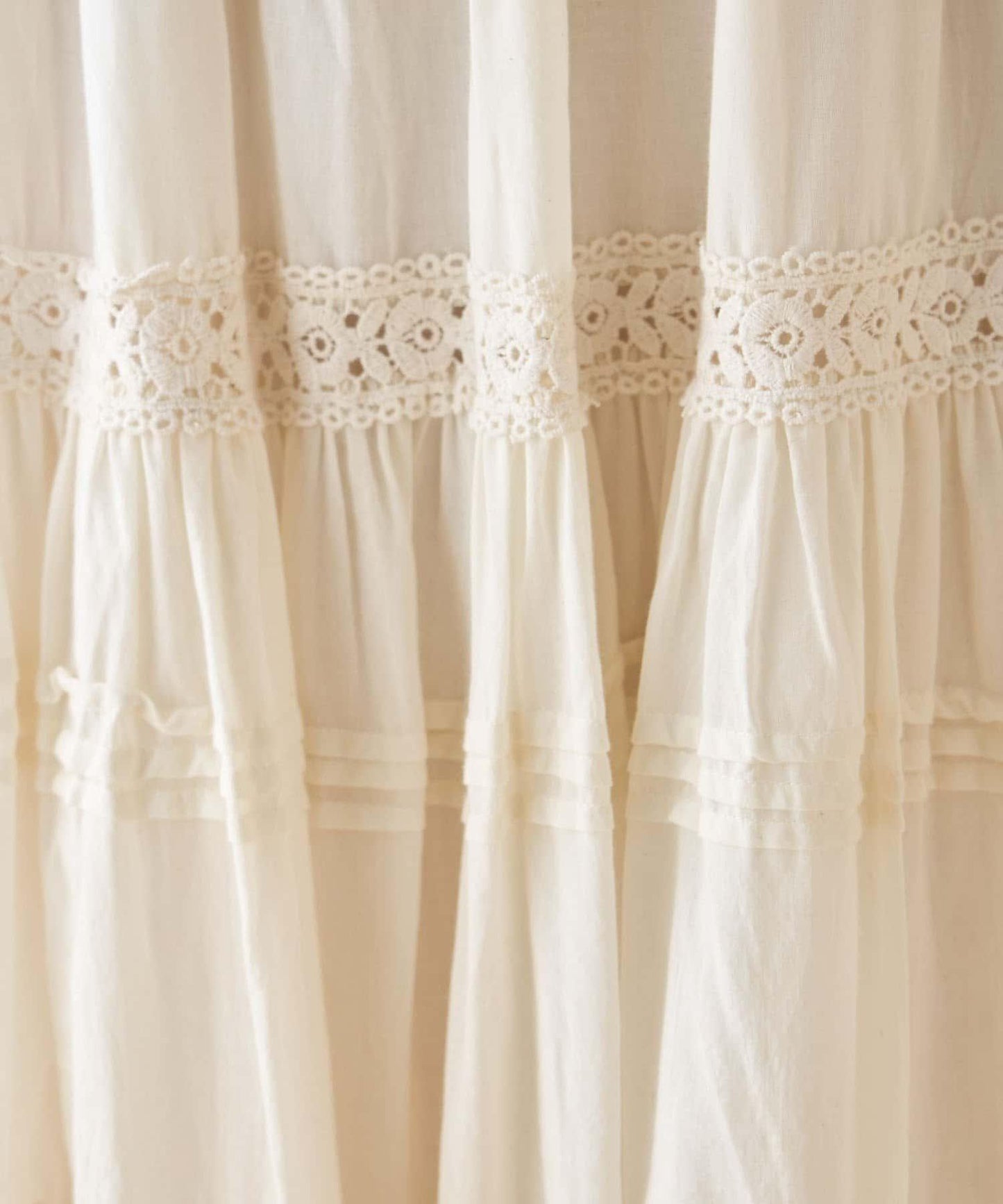 【nane】【India Series】蕾絲拼接長款半身裙