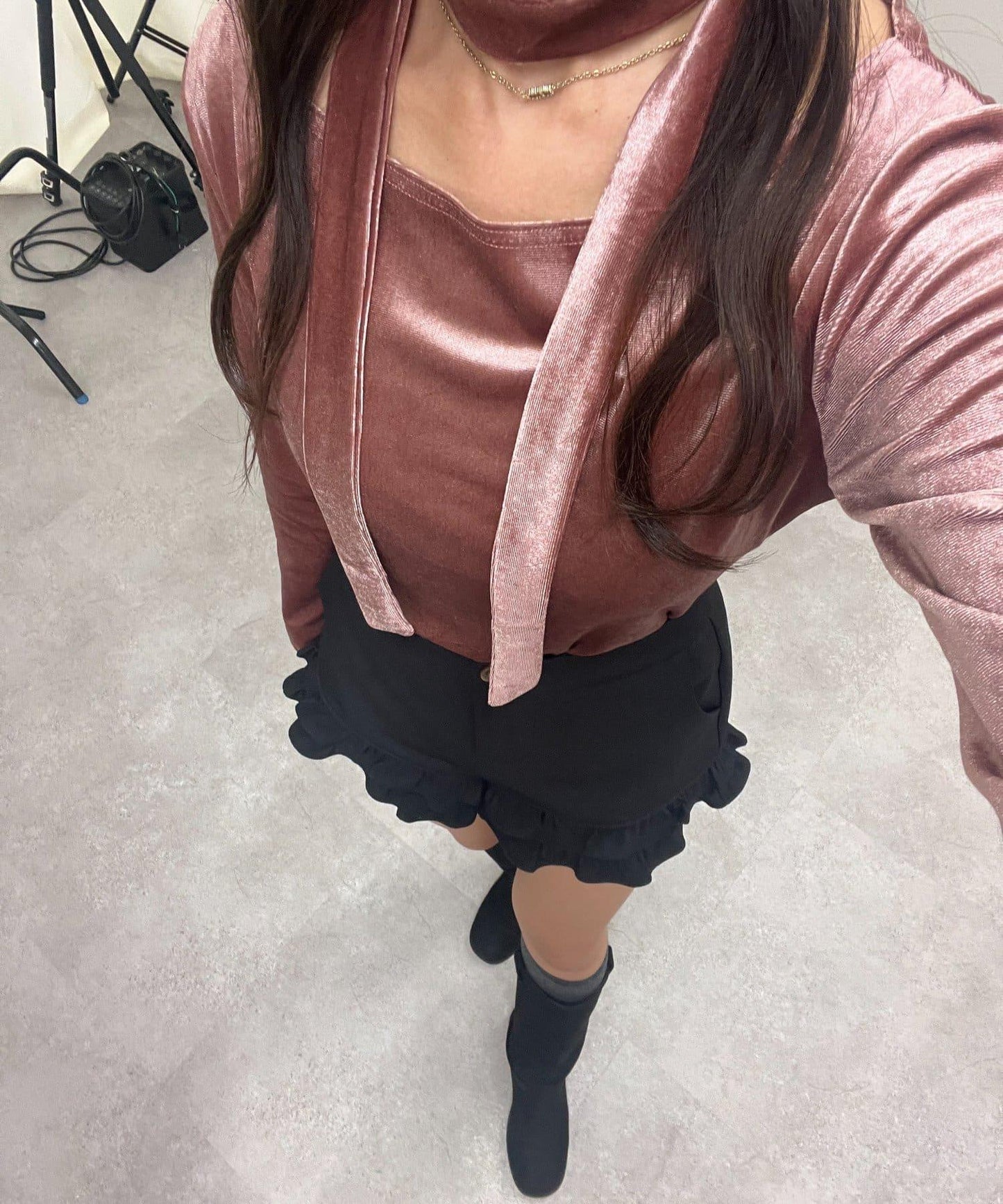 【ゆず@reve.perle_セレクト】帶頸圈三穿上衣