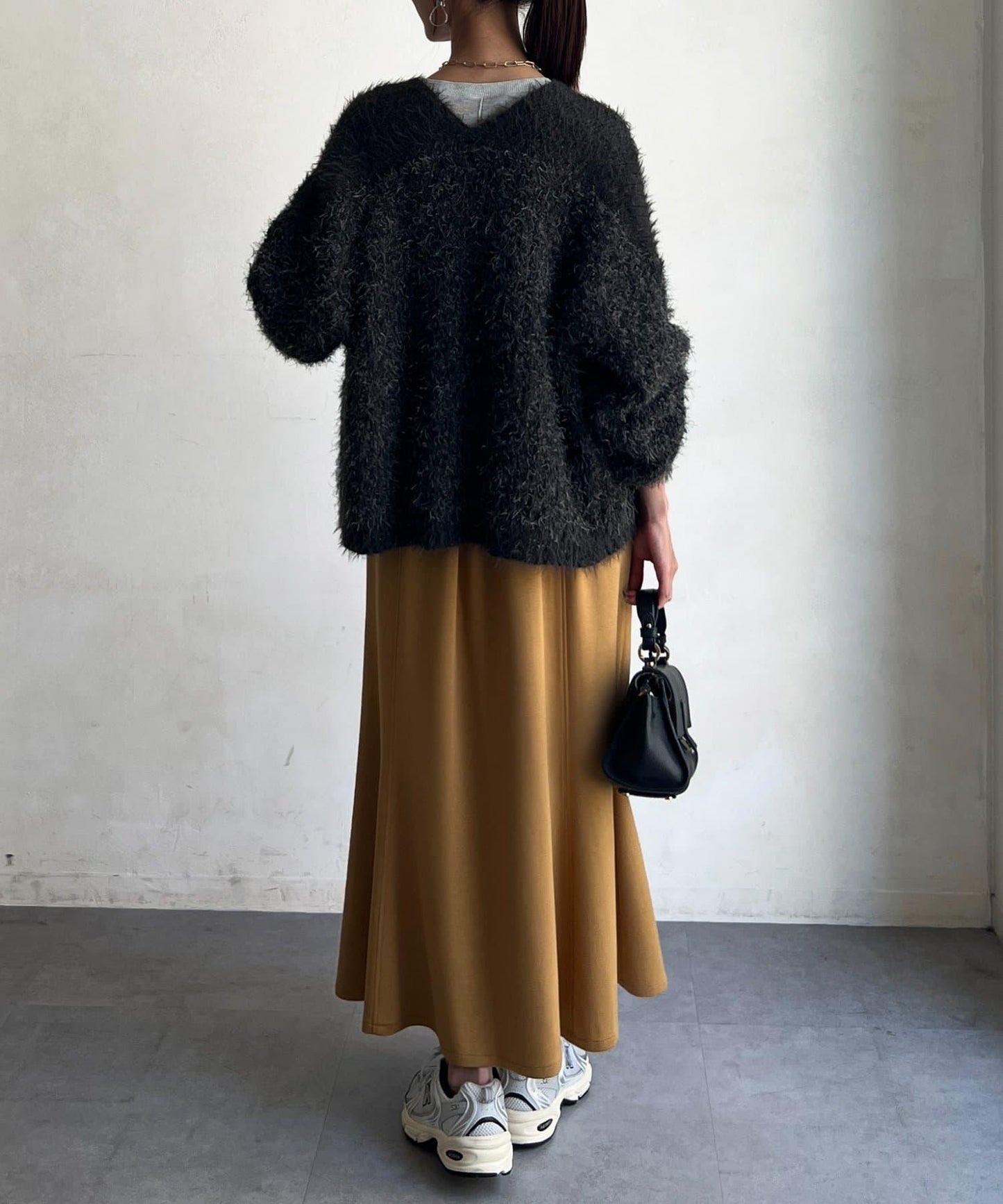 亮片花卉羽毛紗線開衫