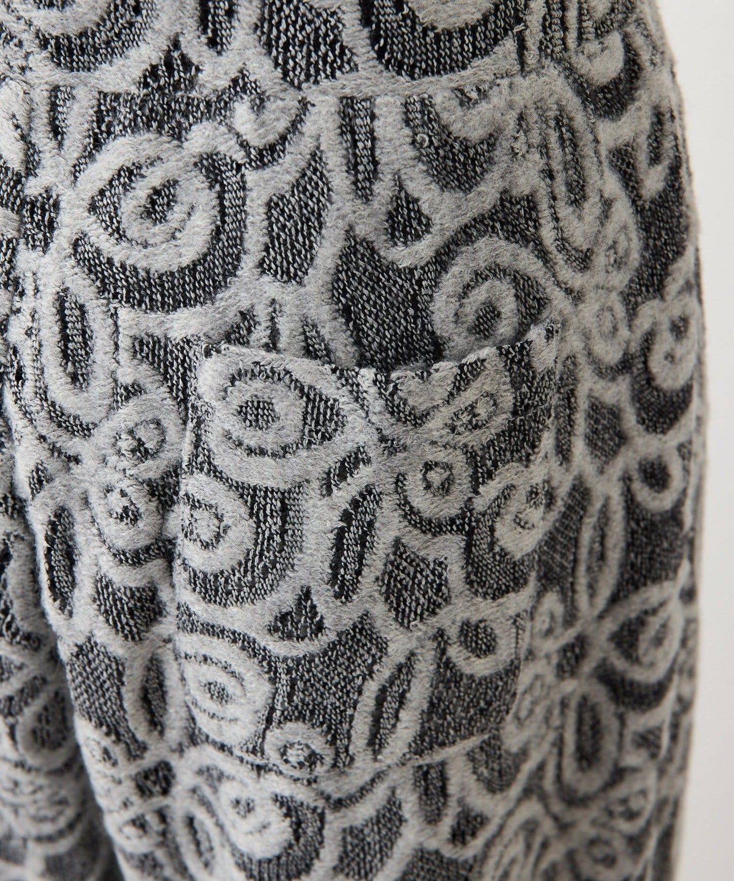 《動畫あり/ウエスト総ゴム》佩斯利花紋/花卉圖案/蕾絲喇叭褲【SUM1 STYLE(スミスタイル)】