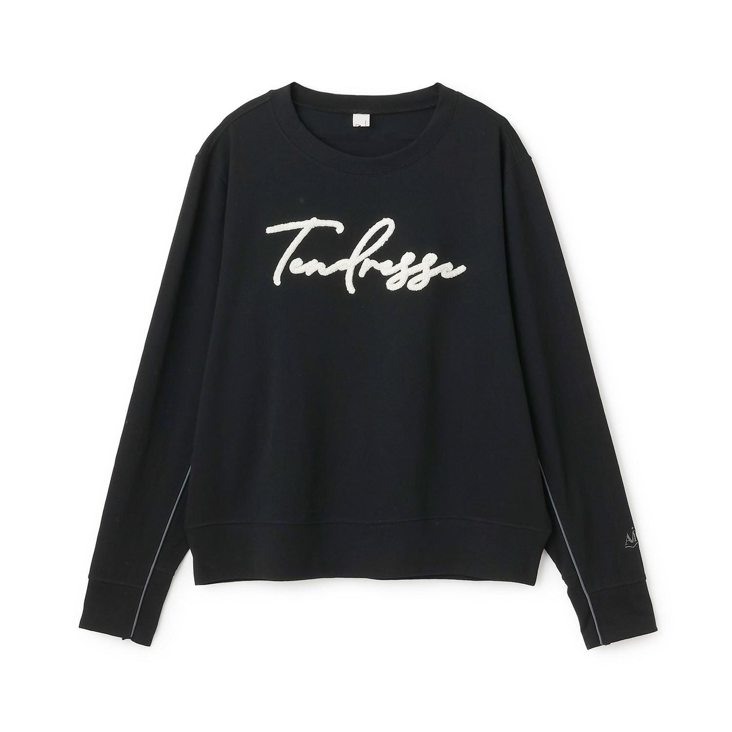 【AMI】袖拼接滾邊標誌套頭衫