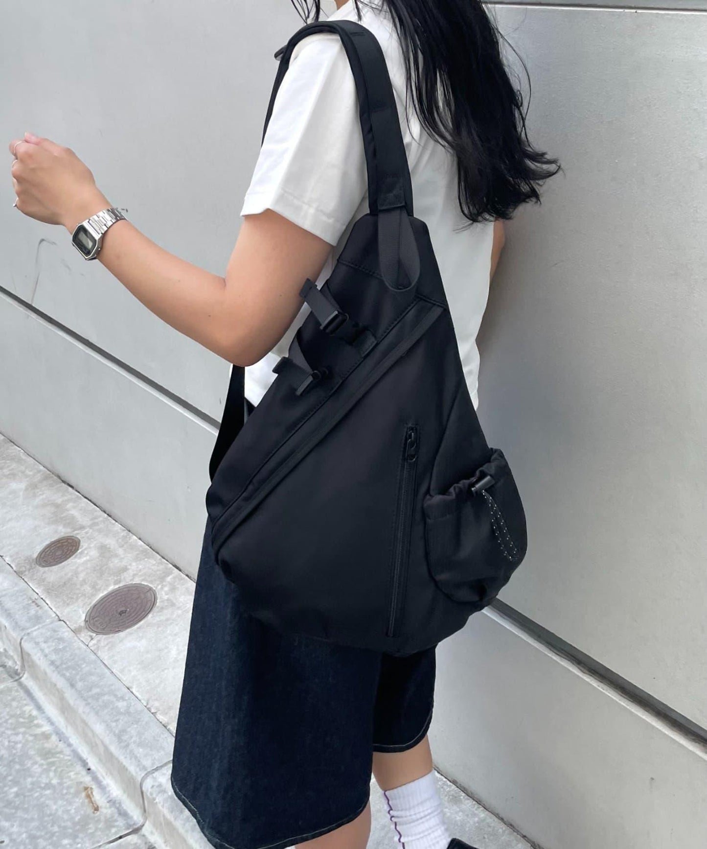 【LEI企畫 / 】防潑水單肩斜挎包