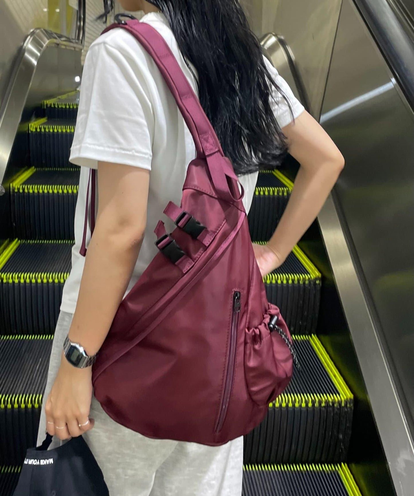 【LEI企畫 / 】防潑水單肩斜挎包