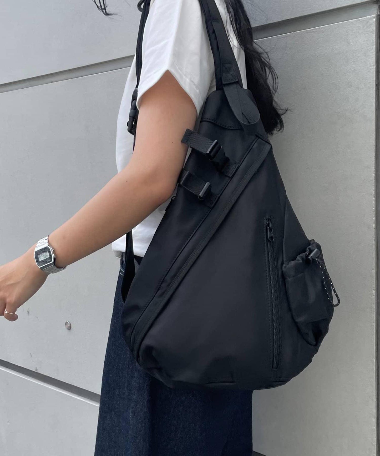 【LEI企畫 / 】防潑水單肩斜挎包