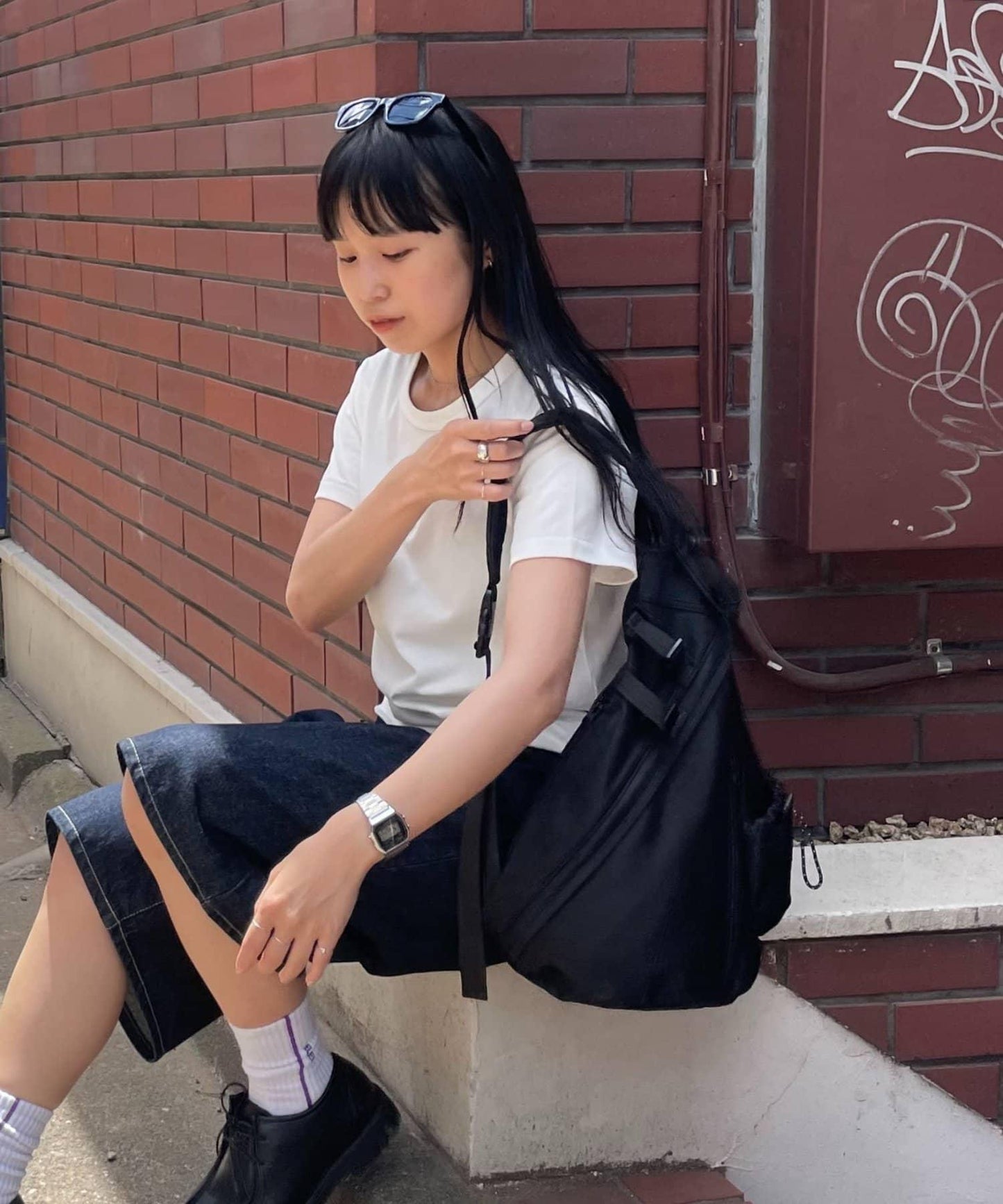 【LEI企畫 / 】防潑水單肩斜挎包