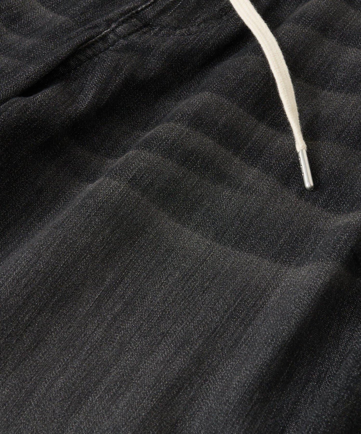 抽繩寬鬆牛仔褲