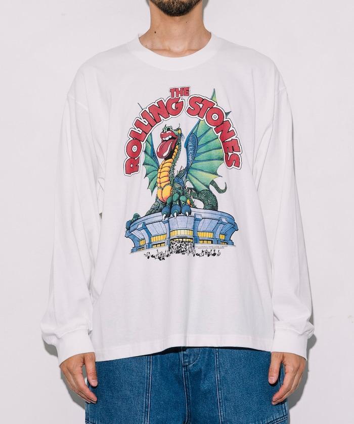 【EXCLUSIVE】The Rolling Stones 短袖T恤 滾石樂隊 前幅印花 長袖T恤
