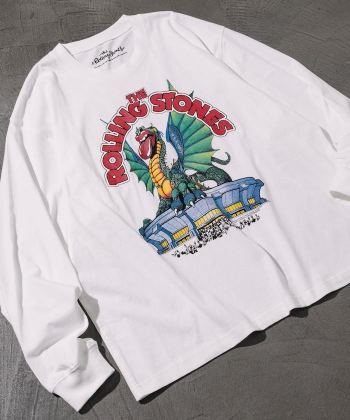 【EXCLUSIVE】The Rolling Stones 短袖T恤 滾石樂隊 前幅印花 長袖T恤