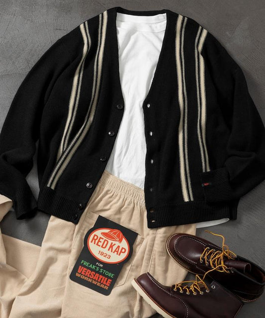 特別訂製 針織條紋開衫