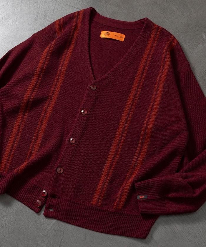 特別訂製 針織條紋開衫