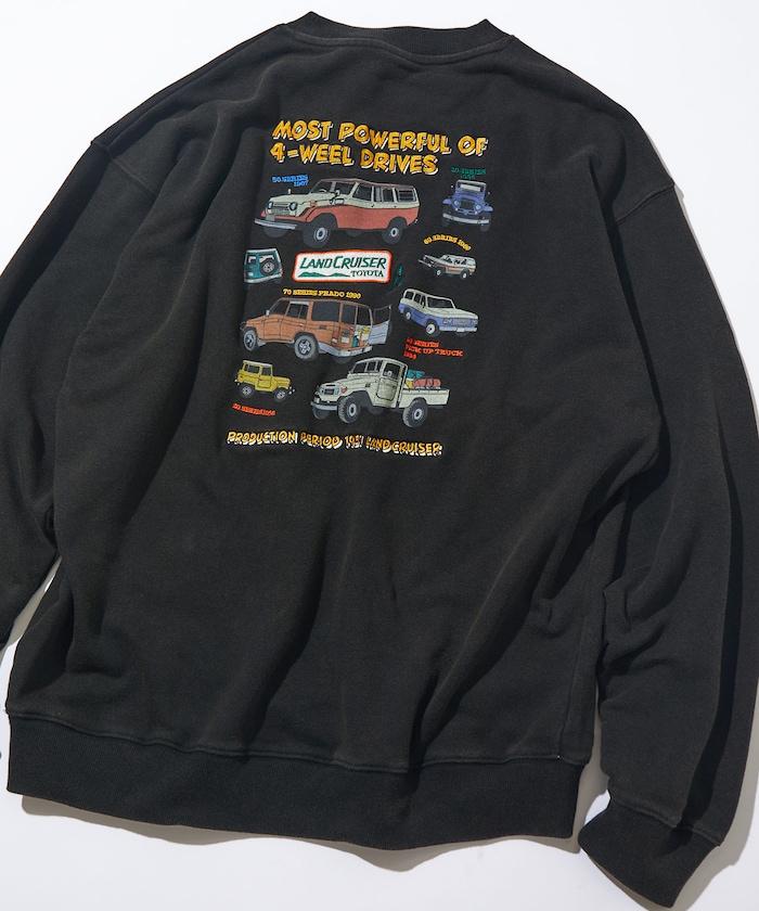 蘭德酷路澤徽章設計圓領衛衣