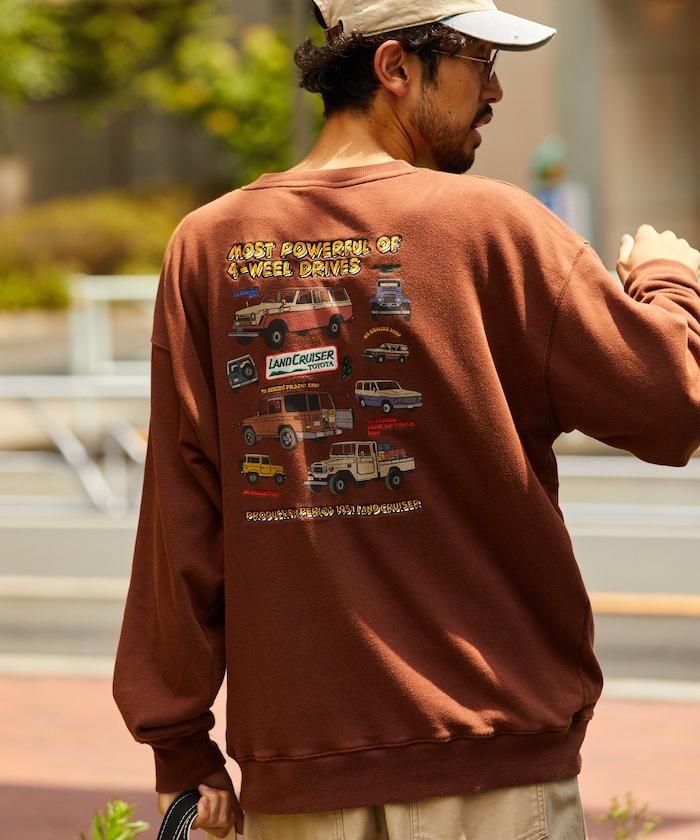 蘭德酷路澤徽章設計圓領衛衣