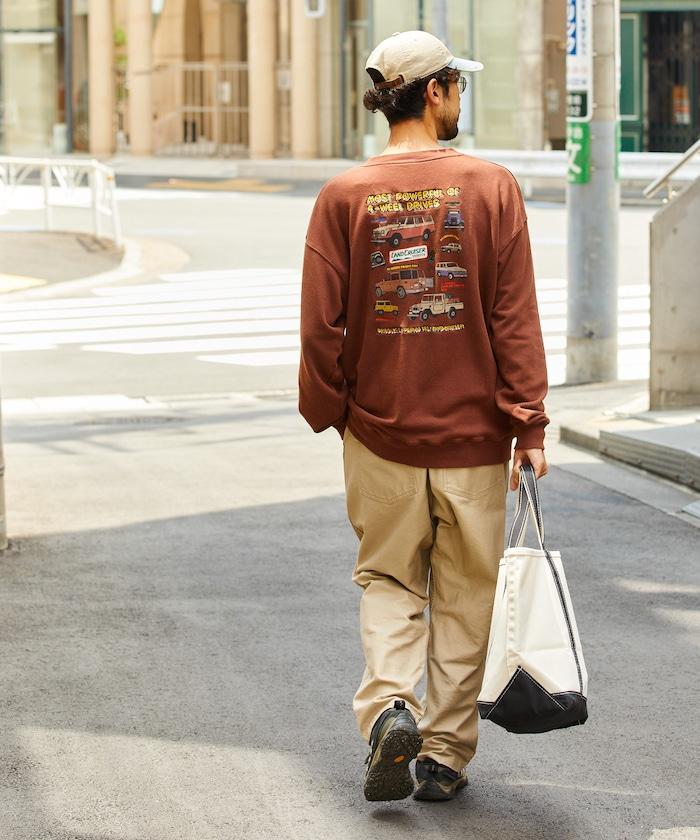 蘭德酷路澤徽章設計圓領衛衣