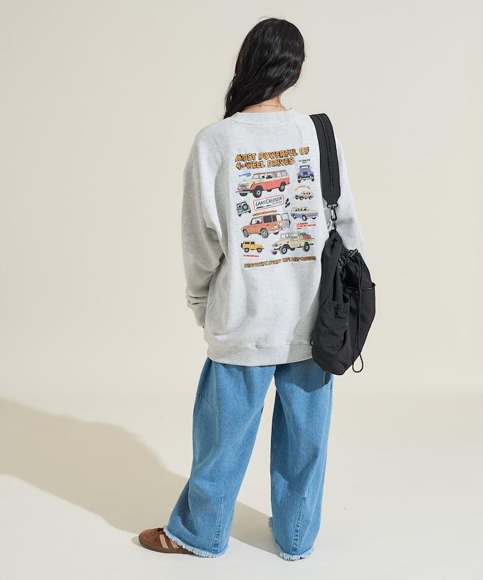 蘭德酷路澤徽章設計圓領衛衣