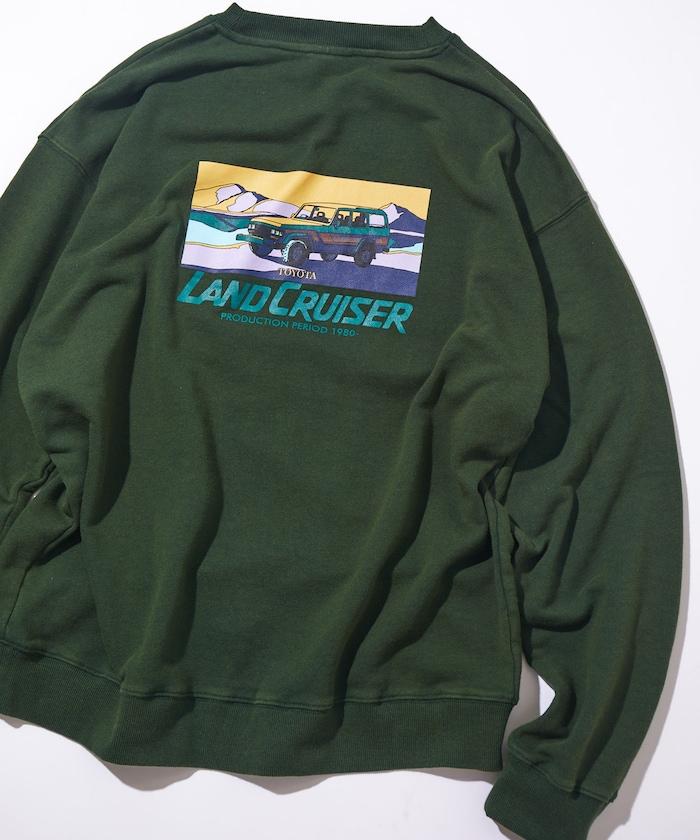 蘭德酷路澤60 背部印花圓領衛衣