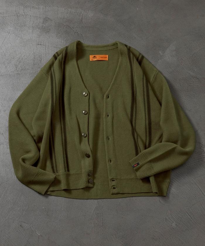 特別訂製 針織條紋開衫