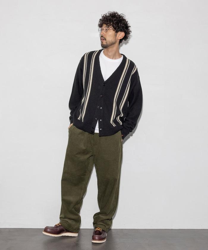 特別訂製 針織條紋開衫