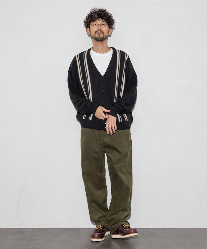 特別訂製 針織條紋開衫