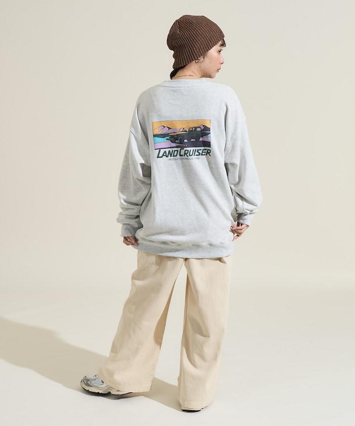 蘭德酷路澤60 背部印花圓領衛衣