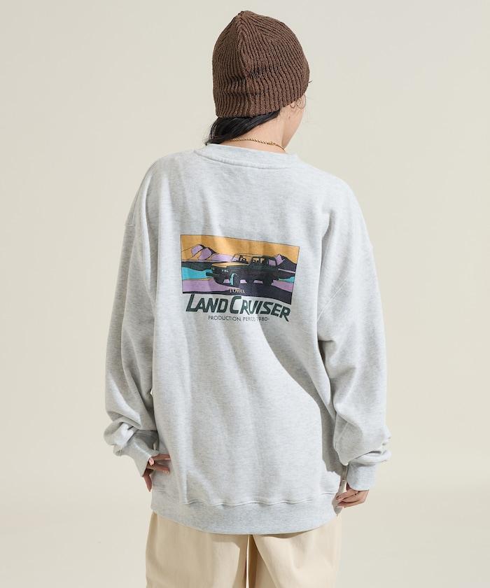 蘭德酷路澤60 背部印花圓領衛衣