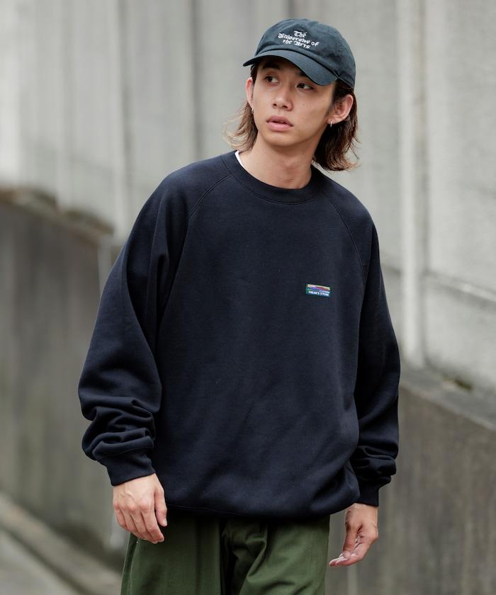 寬鬆版型 單點標誌 插肩袖 抽繩衛衣