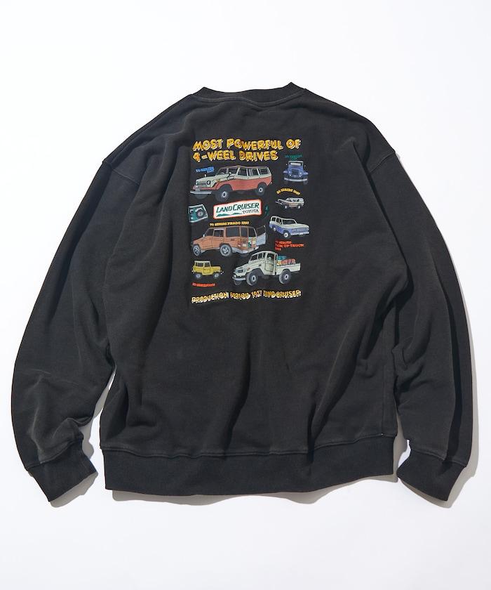 蘭德酷路澤徽章設計圓領衛衣