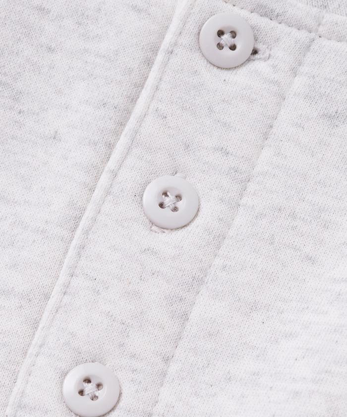 寬鬆版型亨利領衛衣套頭衫