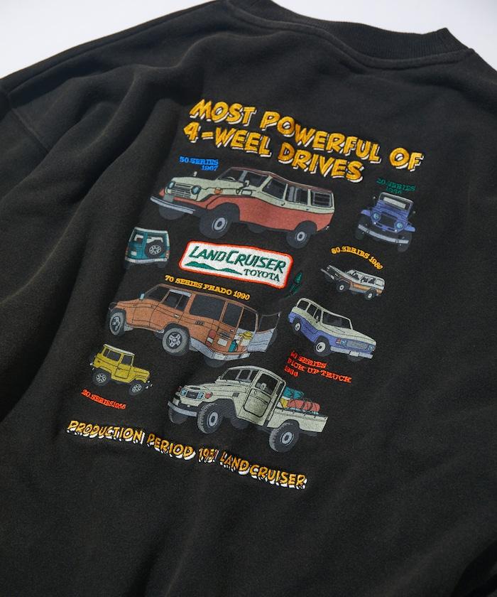 蘭德酷路澤徽章設計圓領衛衣