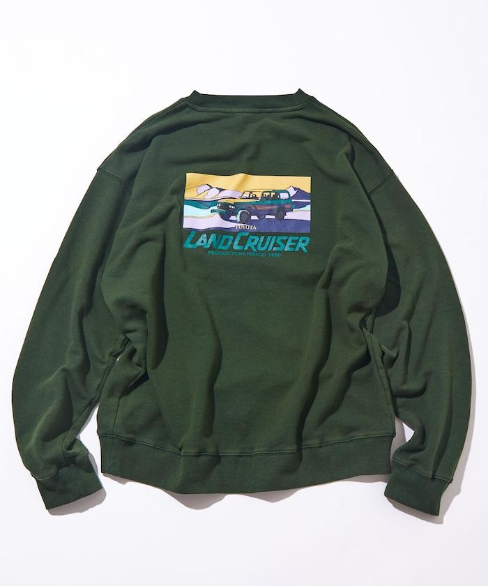 蘭德酷路澤60 背部印花圓領衛衣