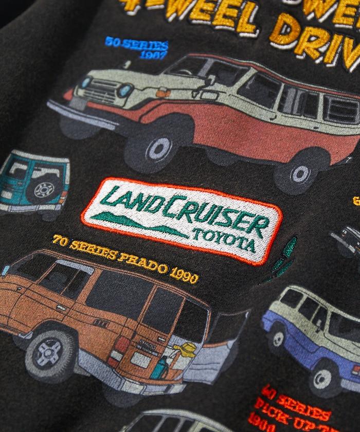 蘭德酷路澤徽章設計圓領衛衣