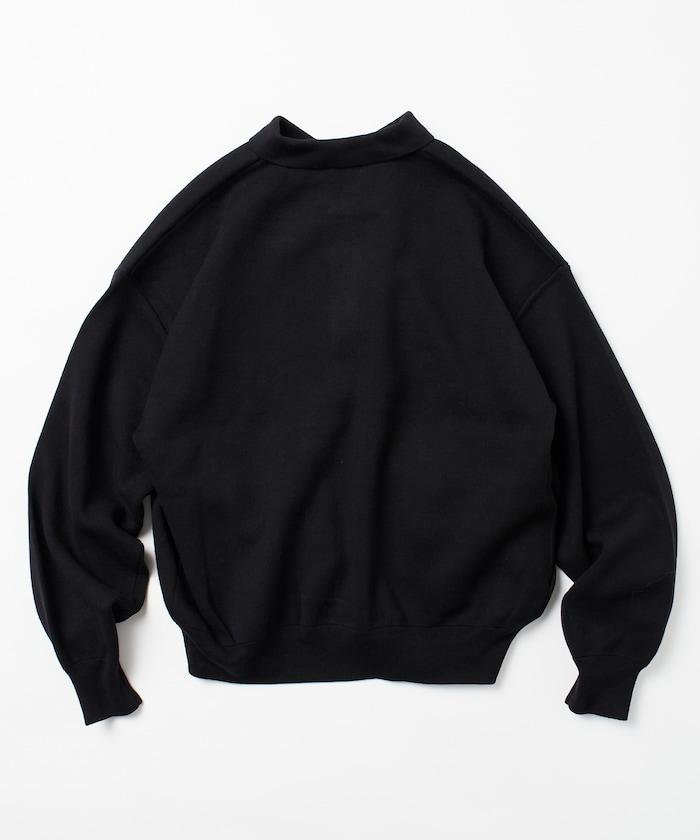 寬鬆版型衛衣風格翻領開衫