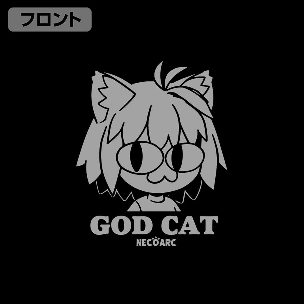 《月姬》 -A piece of blue glass moon- M碼 GOD CAT 貓阿魯克 速幹T恤/黑色