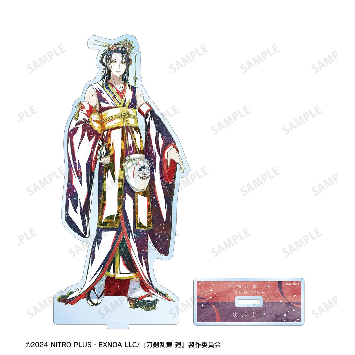 刀劍亂舞 廻 -虛傳 燃燒的本能寺-_Ani-Art 第3彈 大號亞克力立牌 次郎太刀