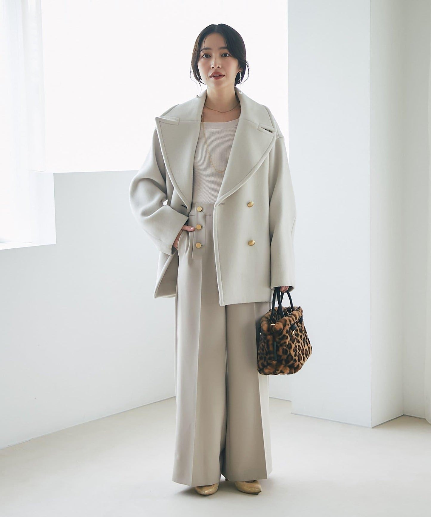 【百搭顯瘦】亮片羅紋一字肩八分袖針織衫