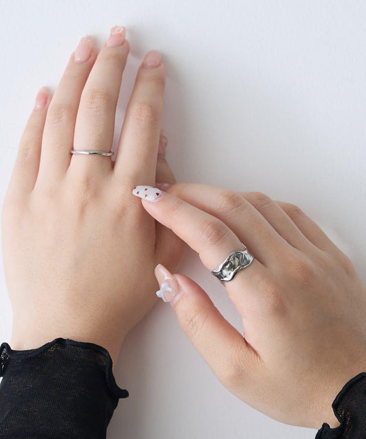 【nane】【2件套】簡約設計戒指