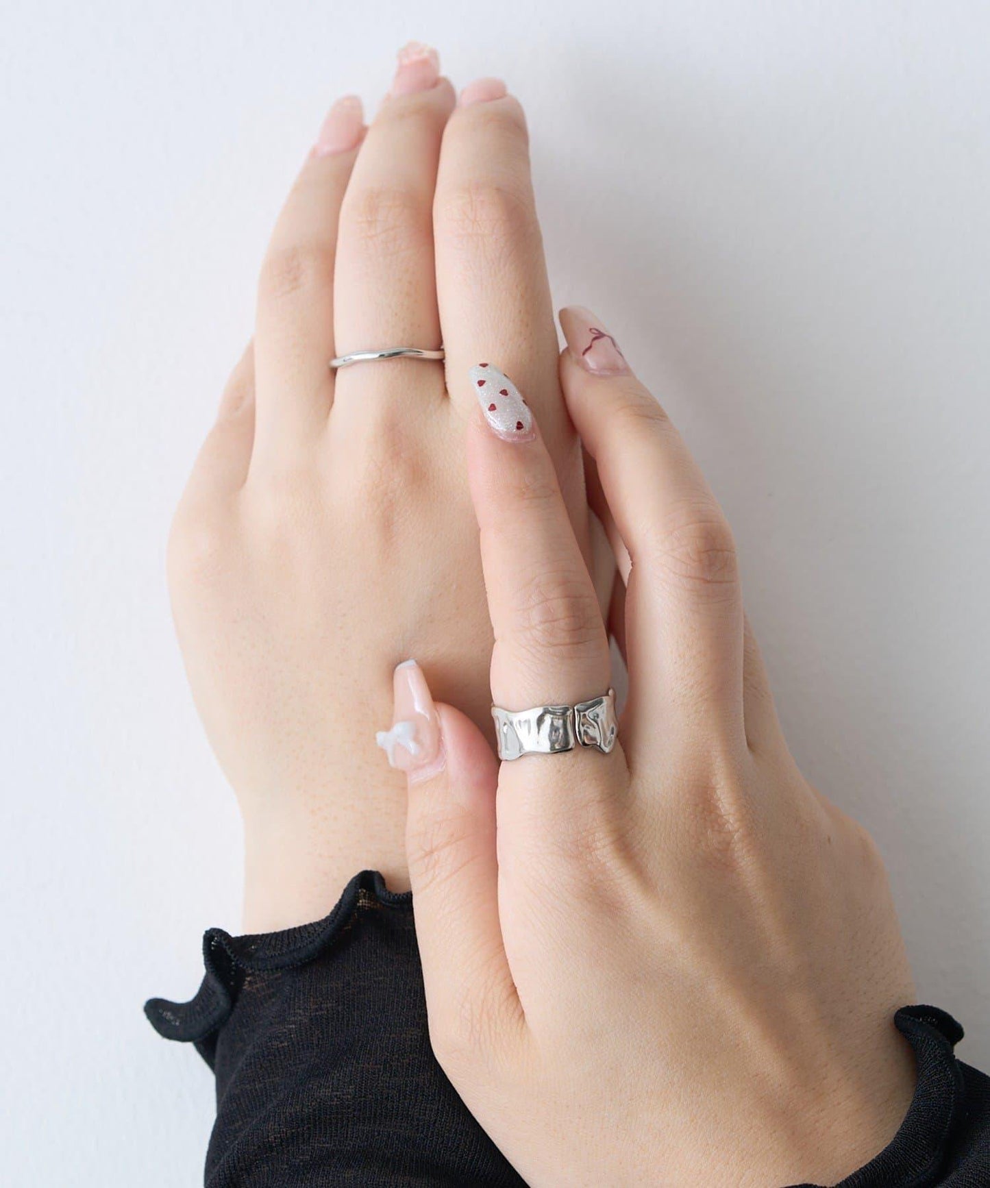 【nane】【2件套】簡約設計戒指