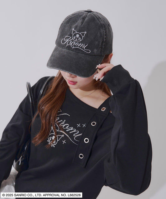 【《三麗歐》】標誌刺繡棒球帽