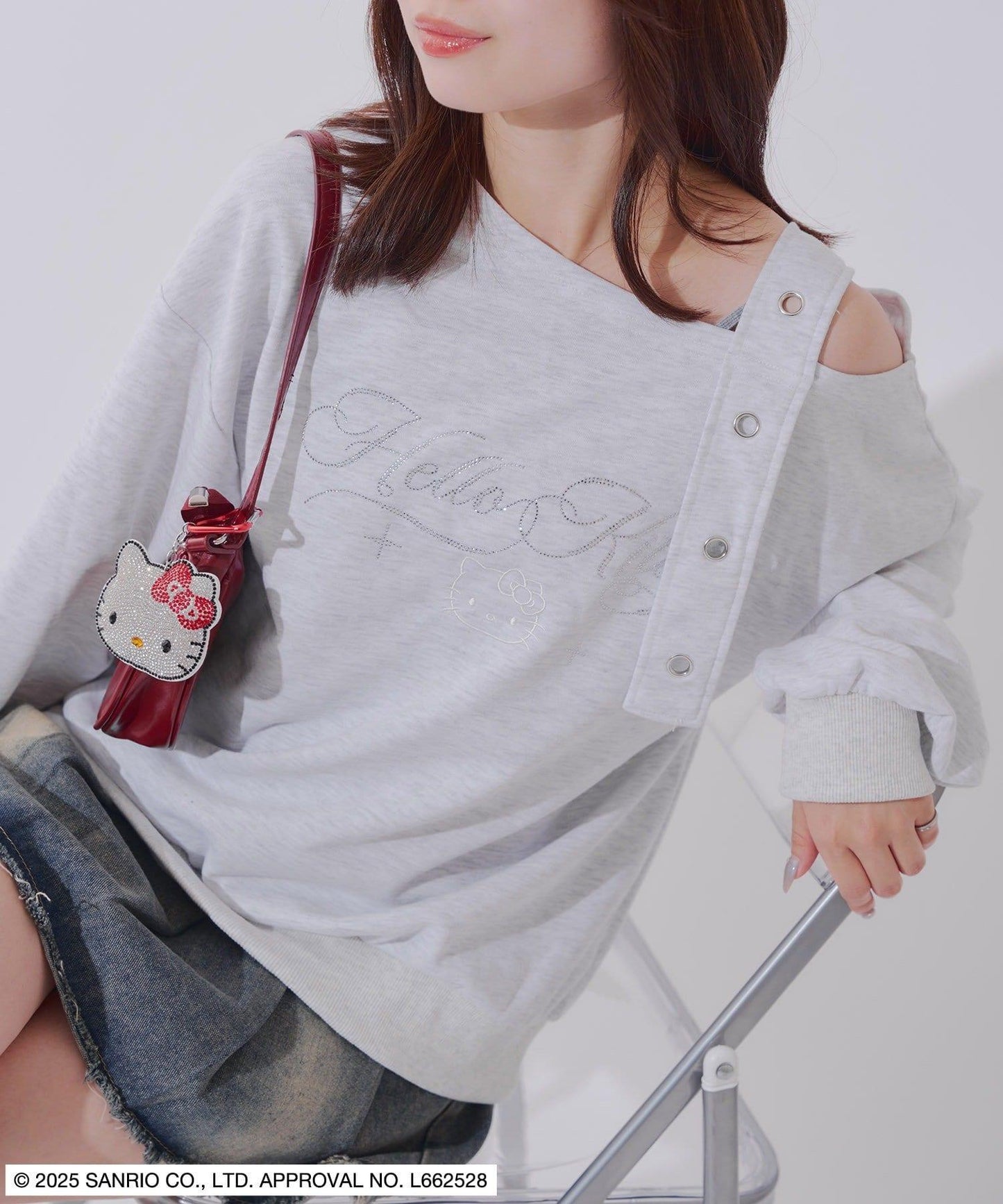 【《三麗歐》】單肩衛衣