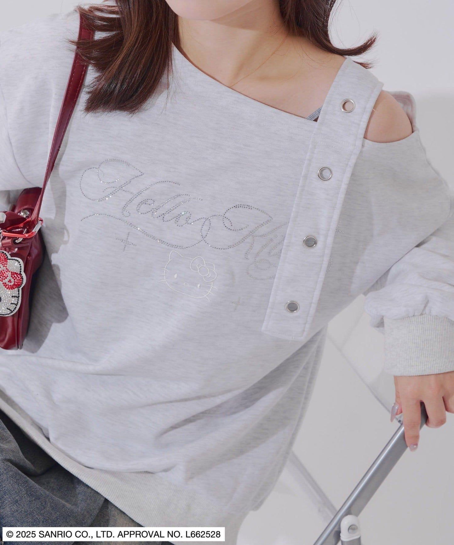 【《三麗歐》】單肩衛衣