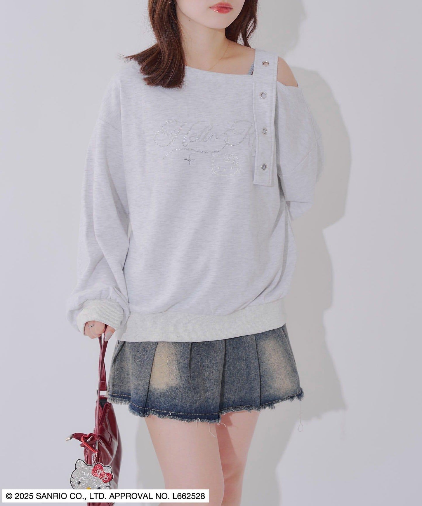 【《三麗歐》】單肩衛衣