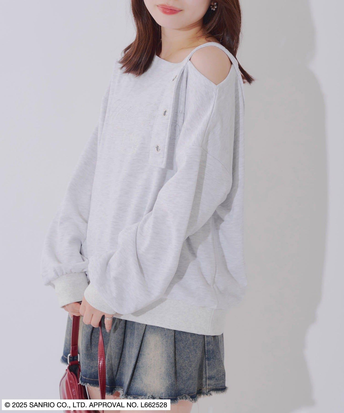 【《三麗歐》】單肩衛衣