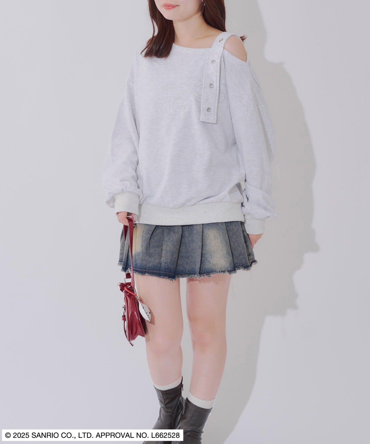 【《三麗歐》】單肩衛衣