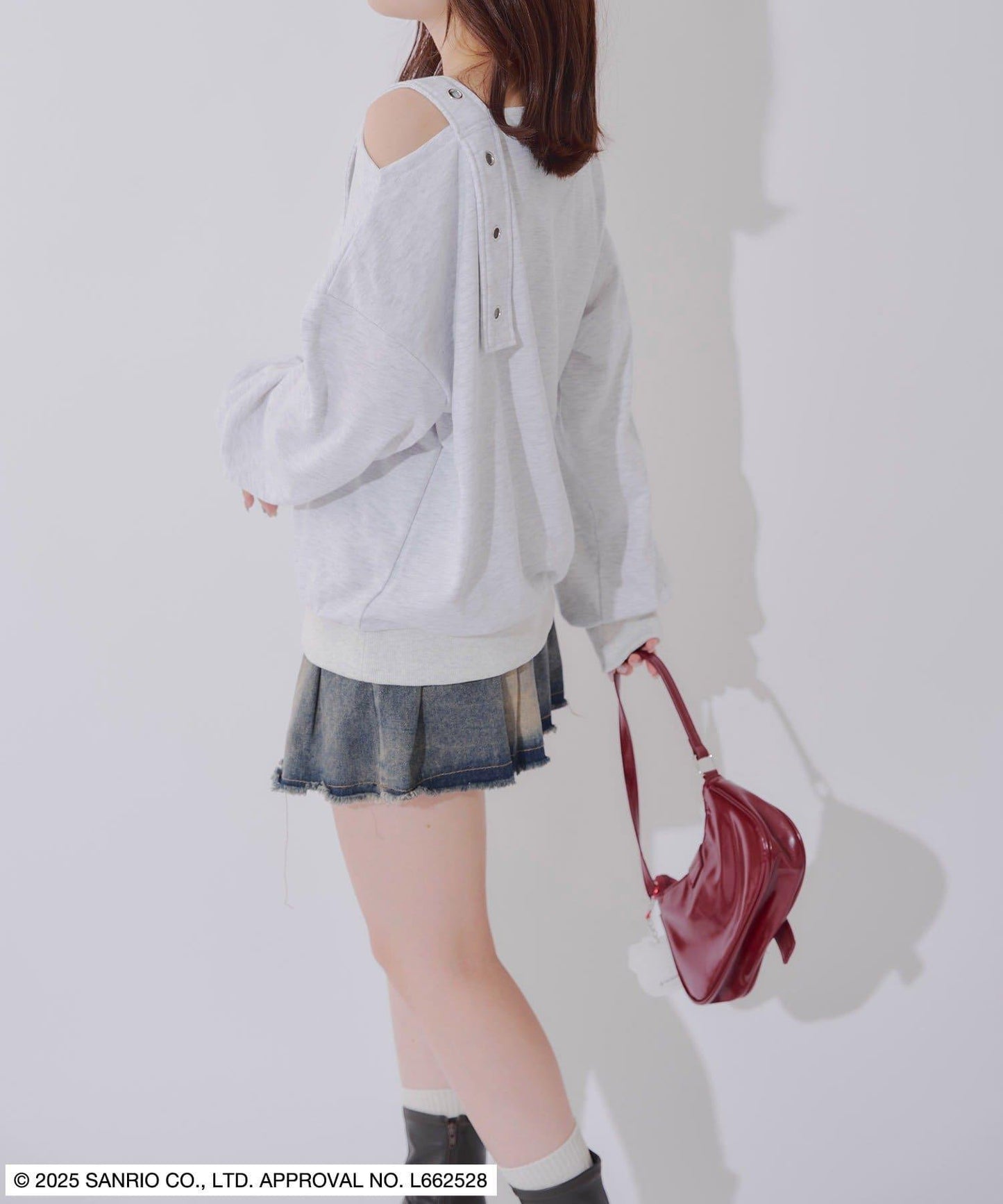 【《三麗歐》】單肩衛衣