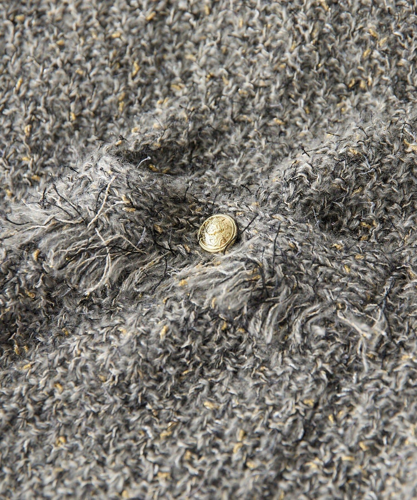 【優雅穿搭】菱形花紋粗花呢開衫/預計9月下旬發貨