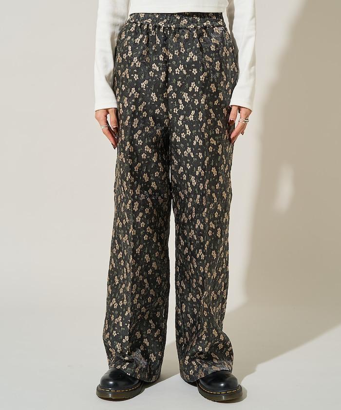 花卉提花長褲<可搭配套裝>