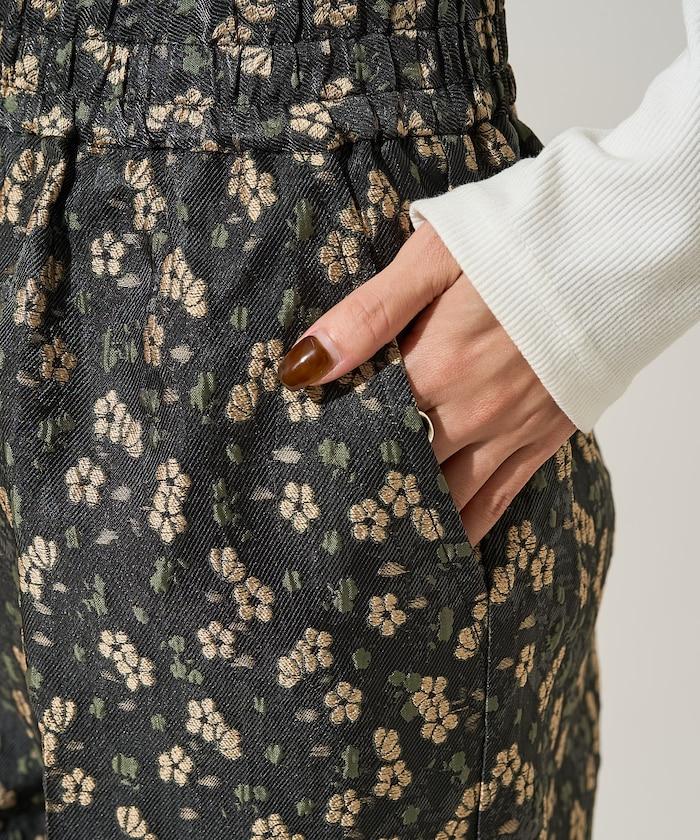 花卉提花長褲<可搭配套裝>